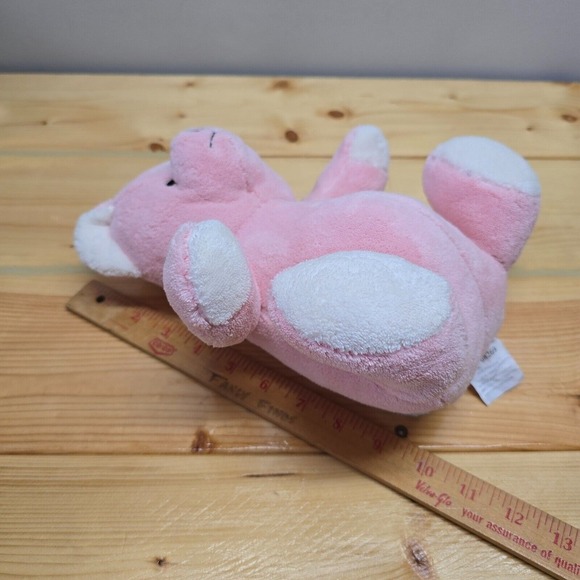 Brookstone Nap Teddy Bear Plush Pink Stuffed Animal Baby Infant Toy - Picture 9 of 10